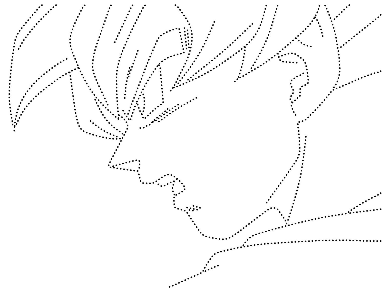 Son Goku Tracing coloring page