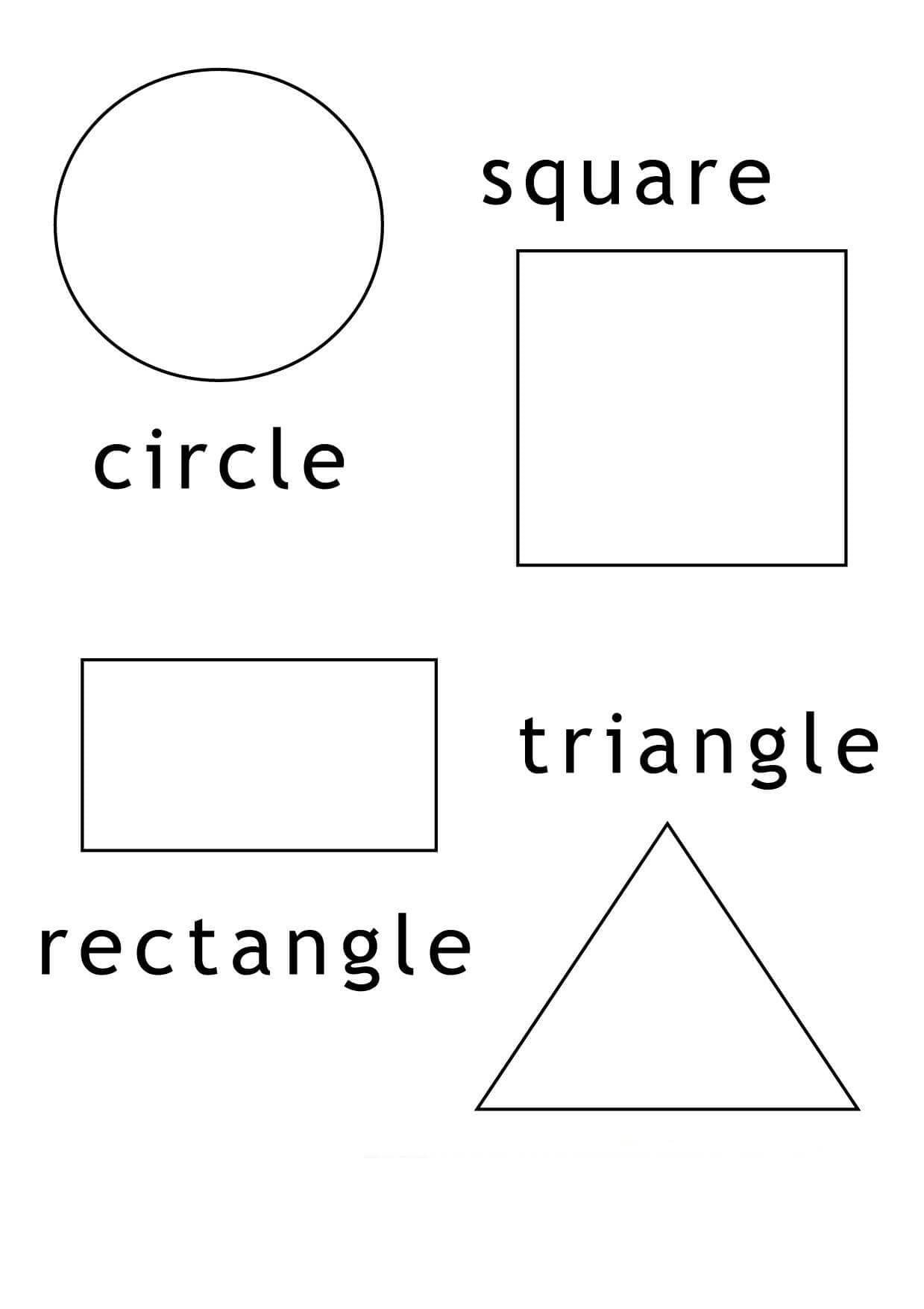 Basic Shapes for Third Grade