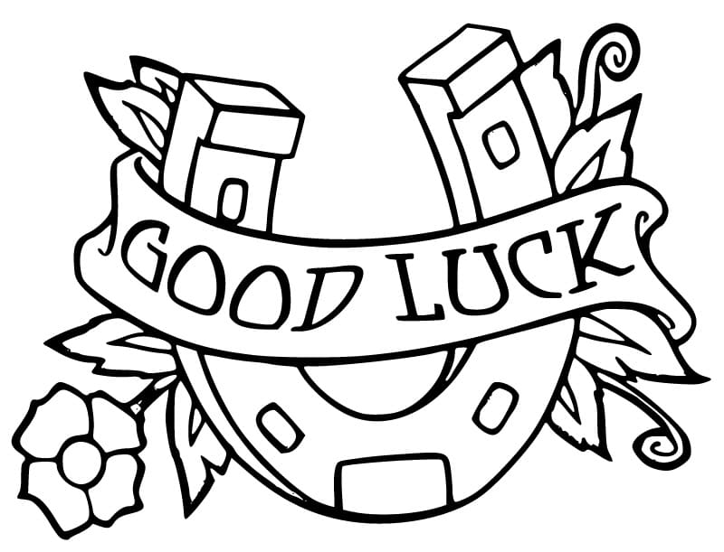 Drawing of Lucky Charms coloring page