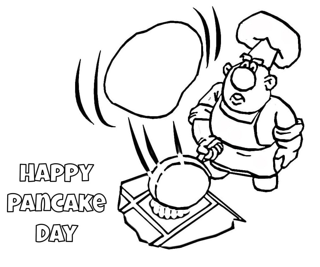 Happy Pancake Day Printable