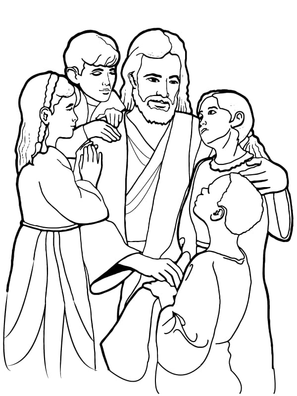 Latter-Day Saints Jesus and Children