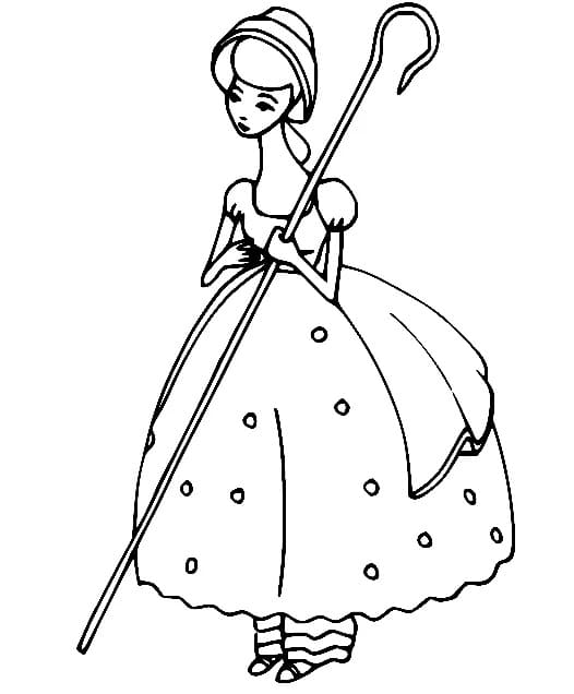 Little Bo Peep Printable