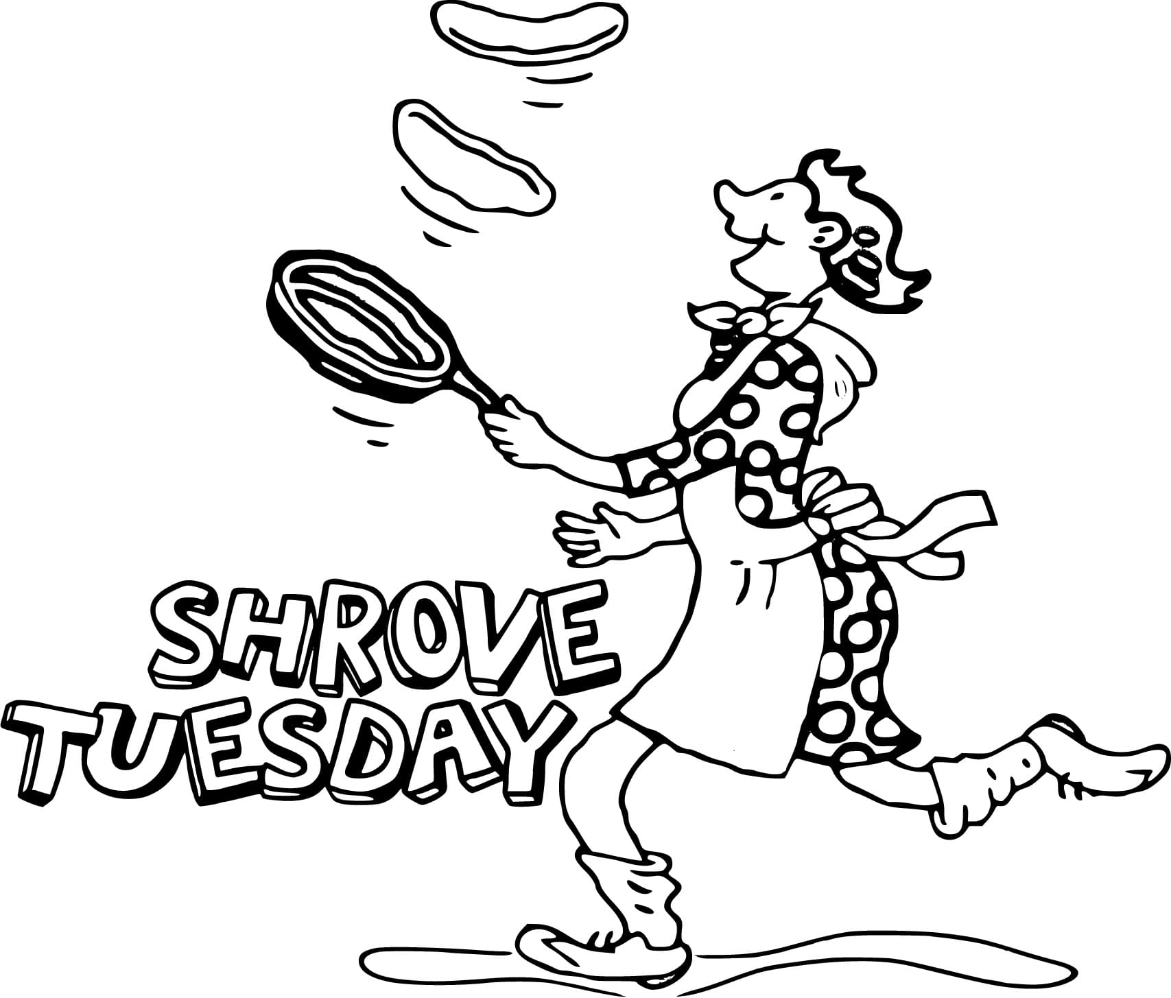 Print Shrove Tuesday