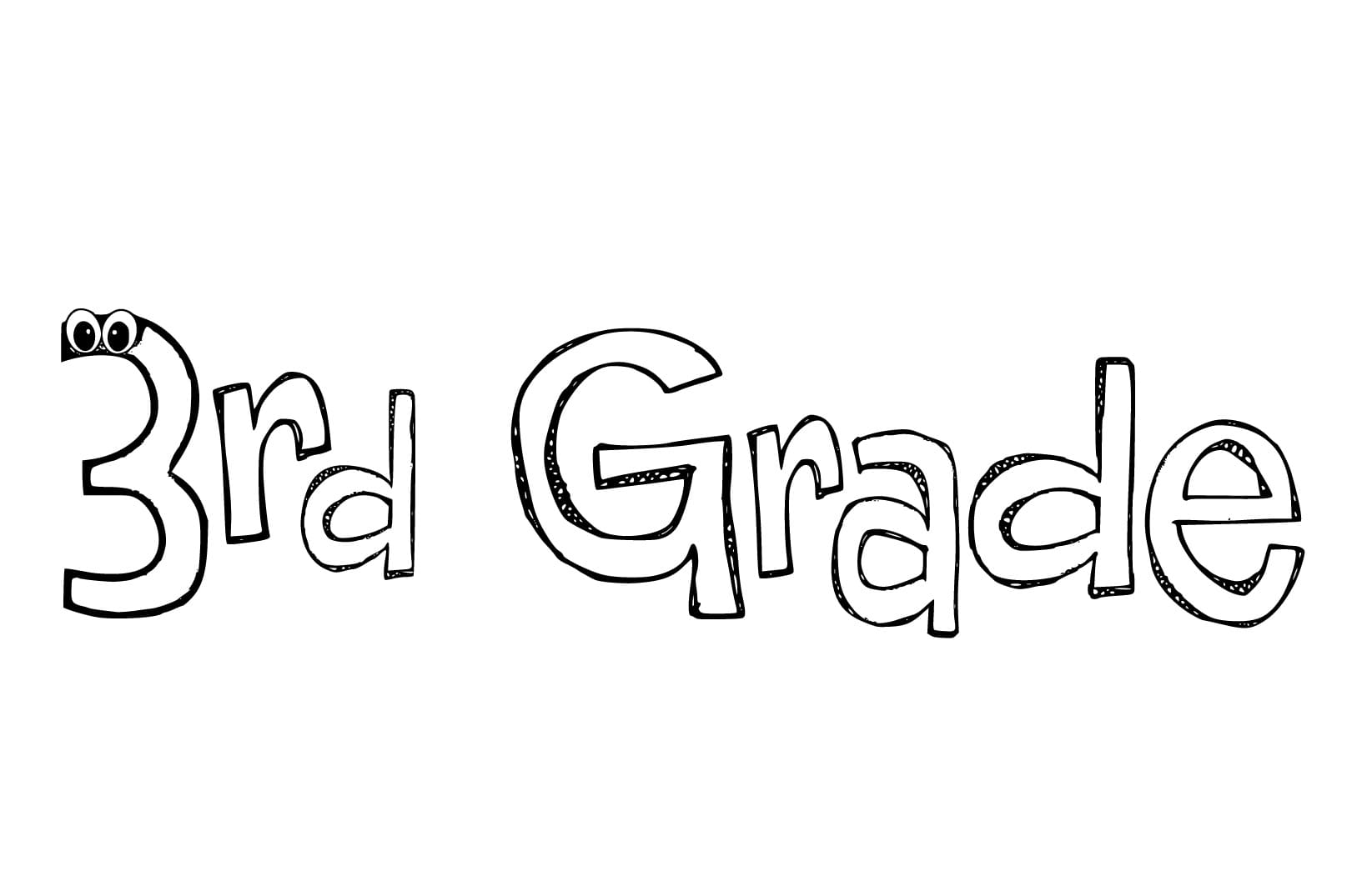 Printable 3rd Grade