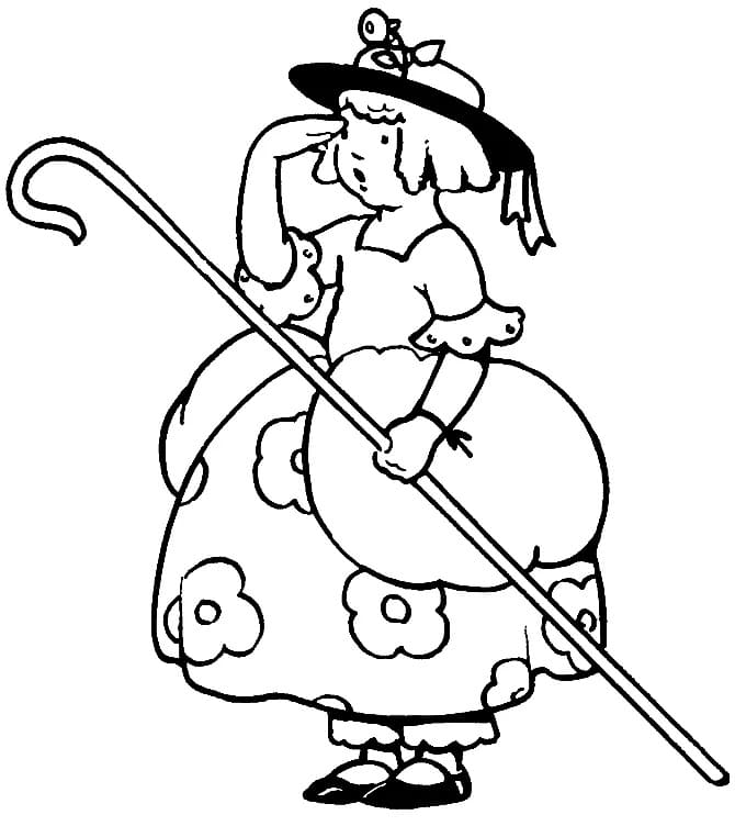 Printable Little Bo Peep