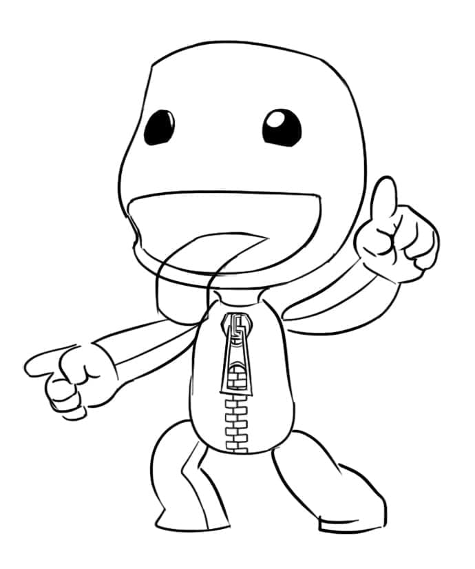 Sackboy from Little Big Planet