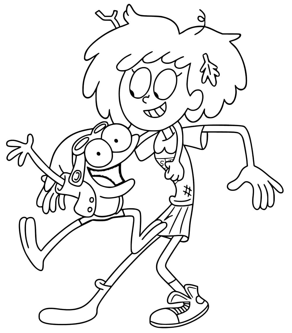 Amphibia coloring pages