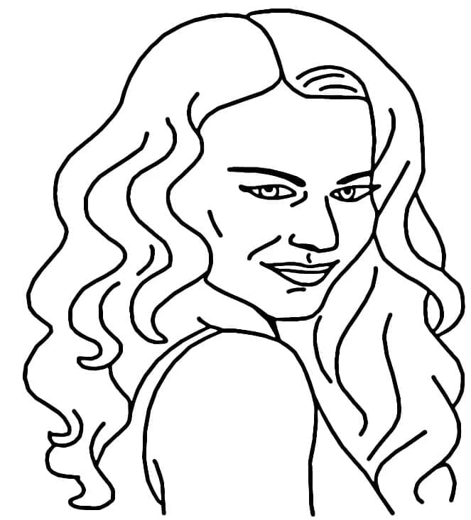 Beyonce Singer coloring page