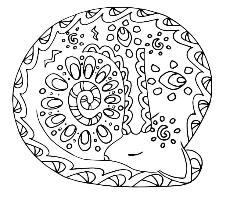 Cat Alebrije coloring page