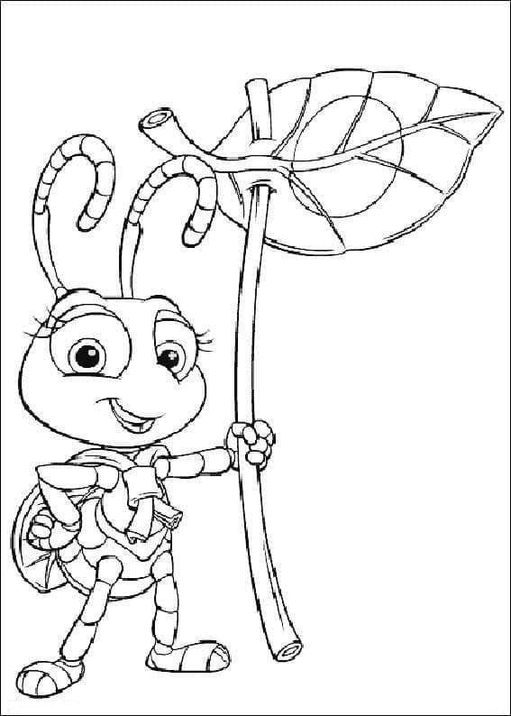 Dot from A Bug’s Life coloring page