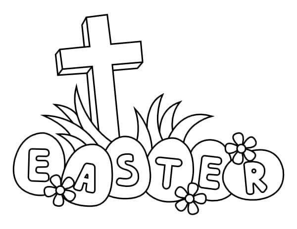 Easy Easter Cross