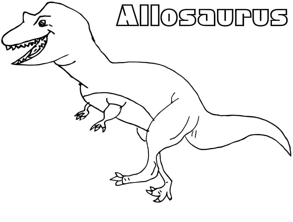 Funny Allosaurus