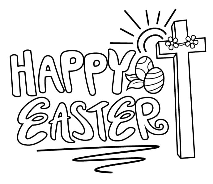 Happy Easter and Easter Cross