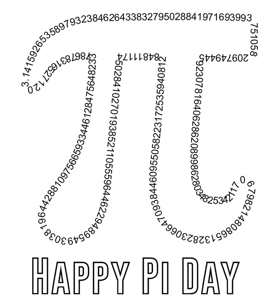 Happy Pi Day Printable