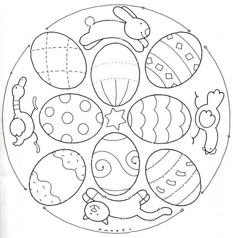 Image of Easter Mandala