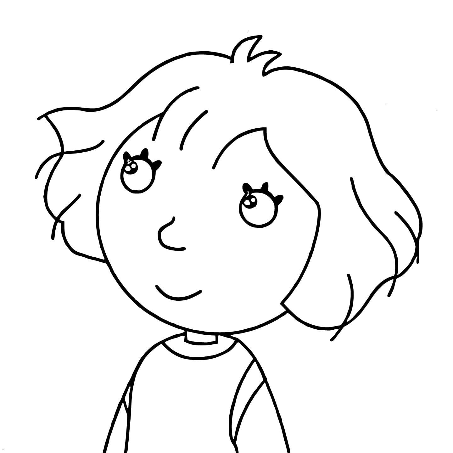 Lucy in 64 Zoo Lane coloring page