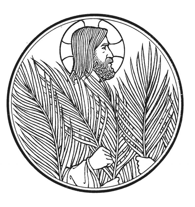 Palm Sunday Images coloring page