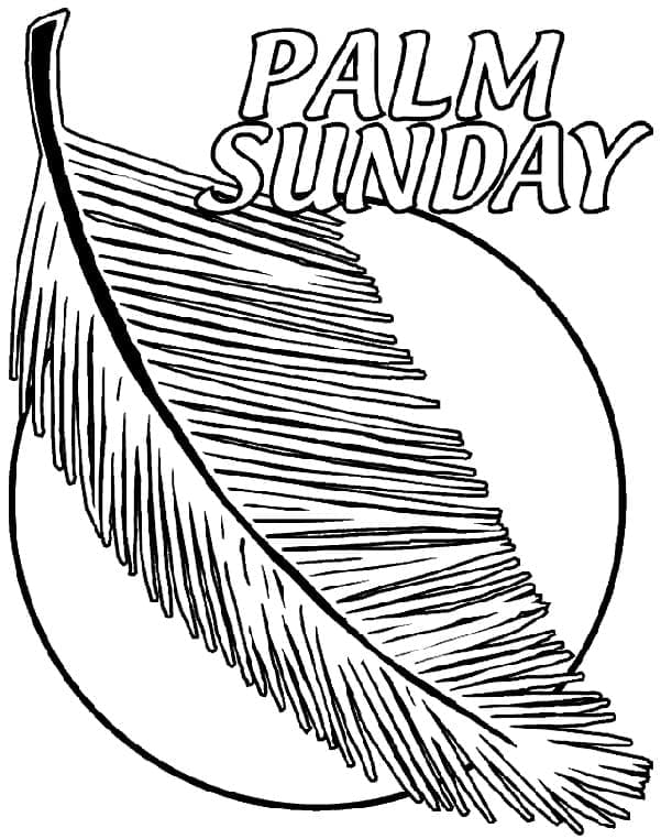 Palm Sunday Printable