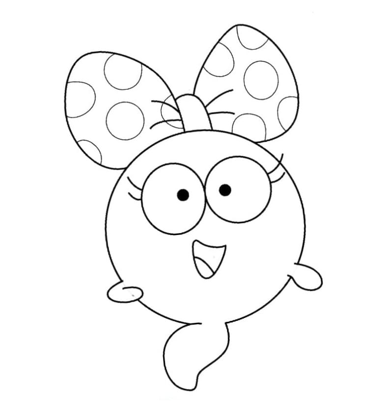 Polly Plantar from Amphibia coloring page