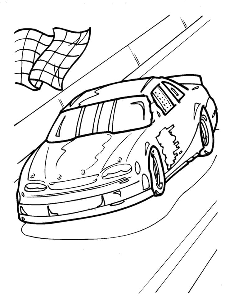 Print Rally Car