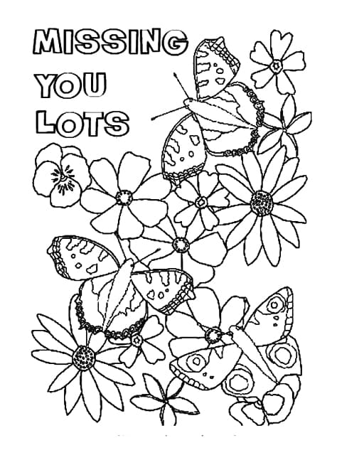 Print Sympathy coloring page