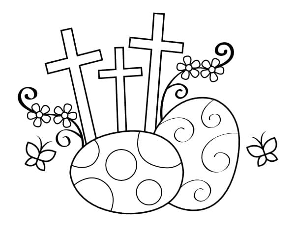 Simple Easter Cross