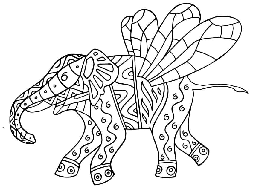 Wonderful Elephant Alebrijes