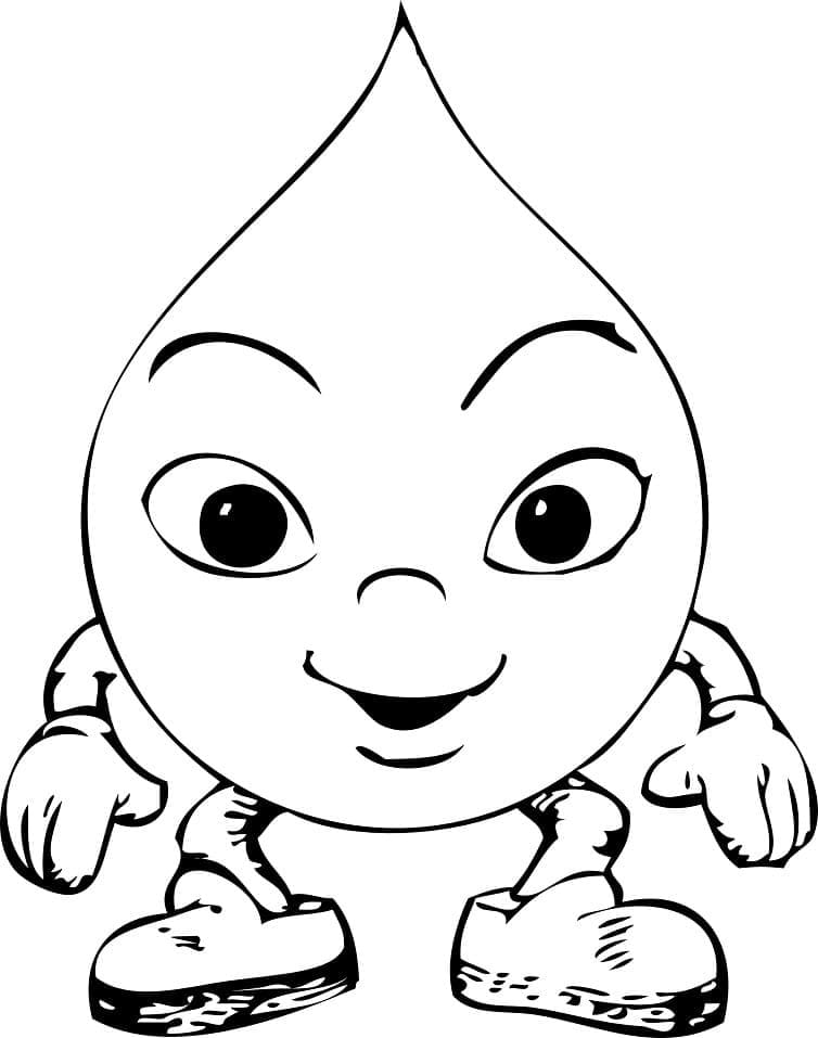 World Water Day for Kids coloring page