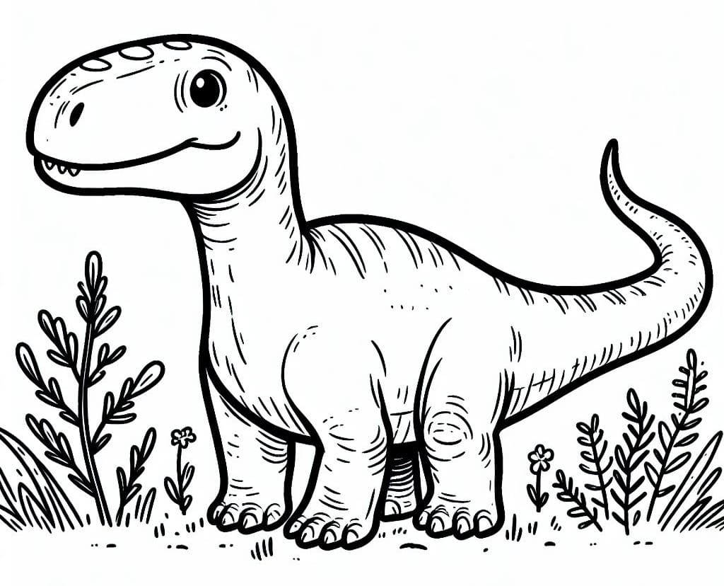 A Cute Camptosaurus