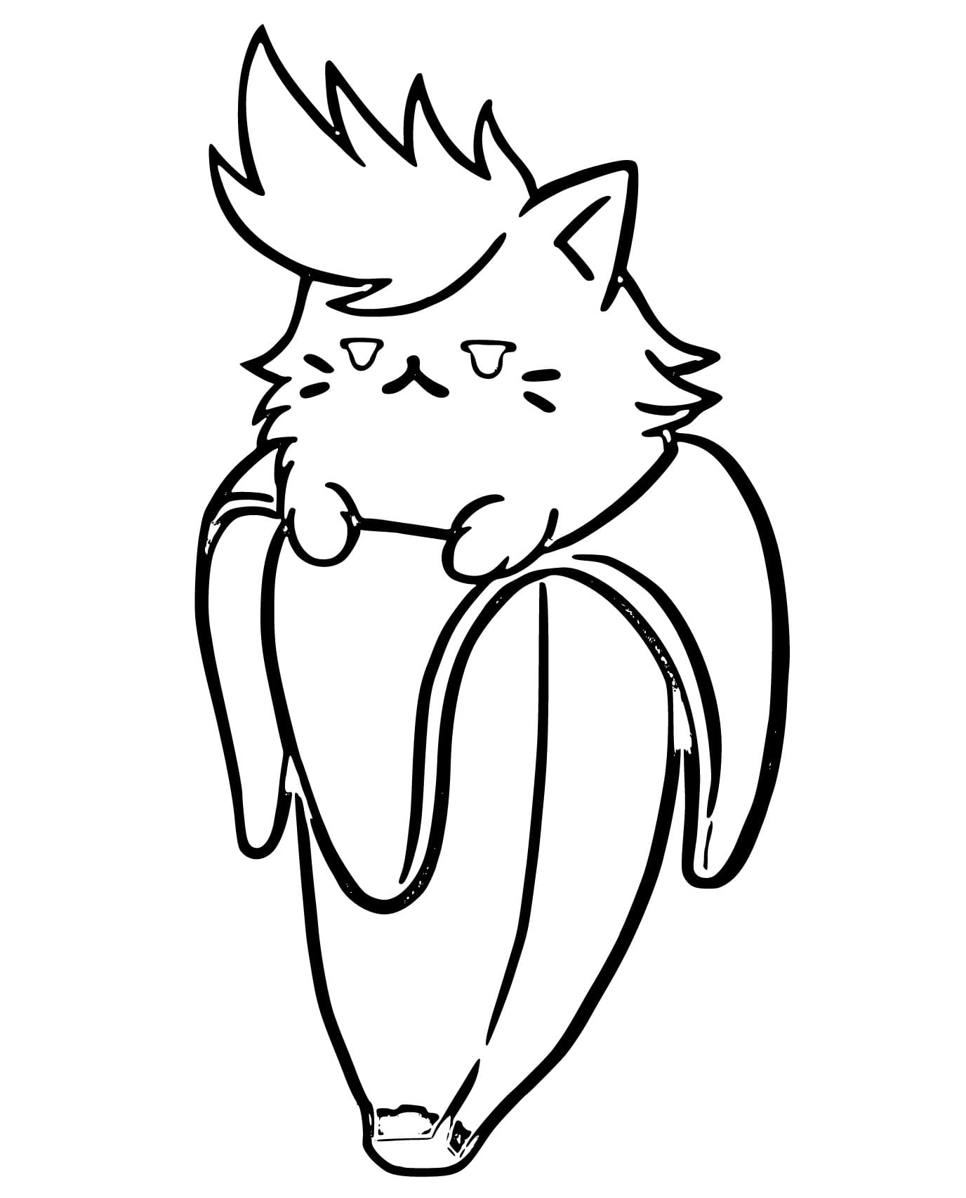 Cool Emo Bananya