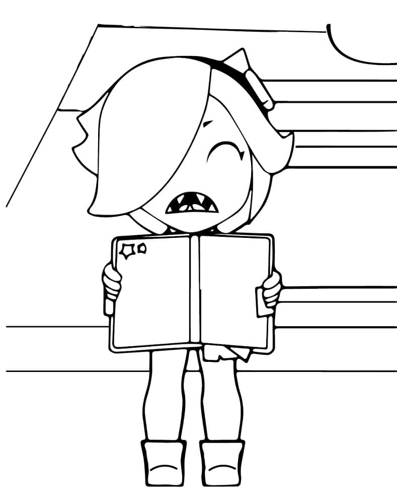 Free Colette Brawl Stars coloring page