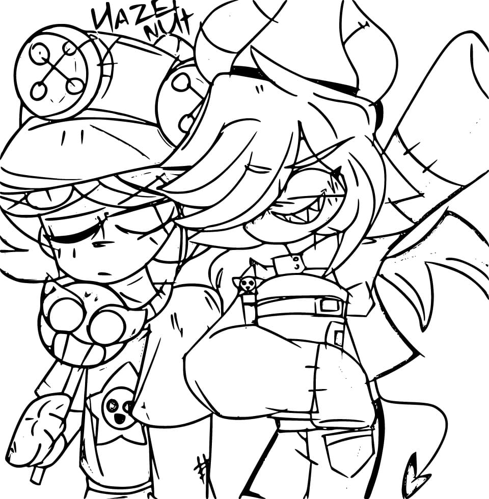 Leon and Colette Brawl Stars