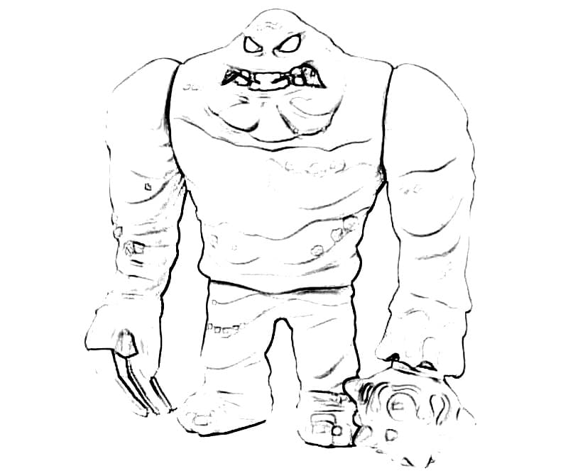 Printable Clayface