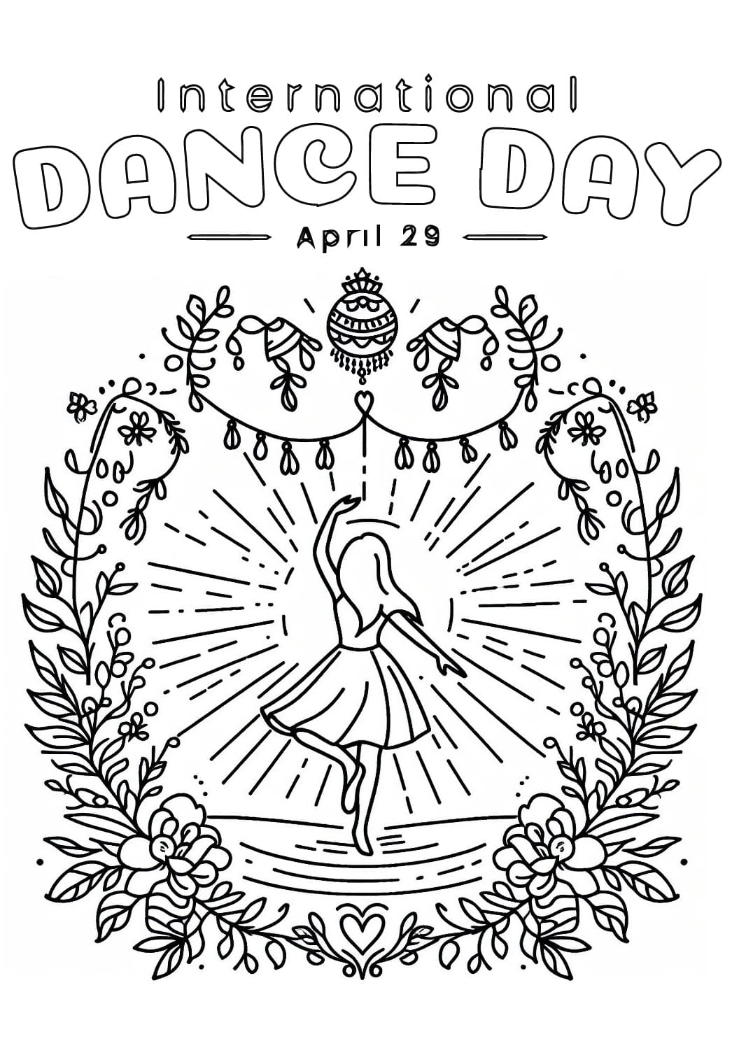 Printable Dance Day