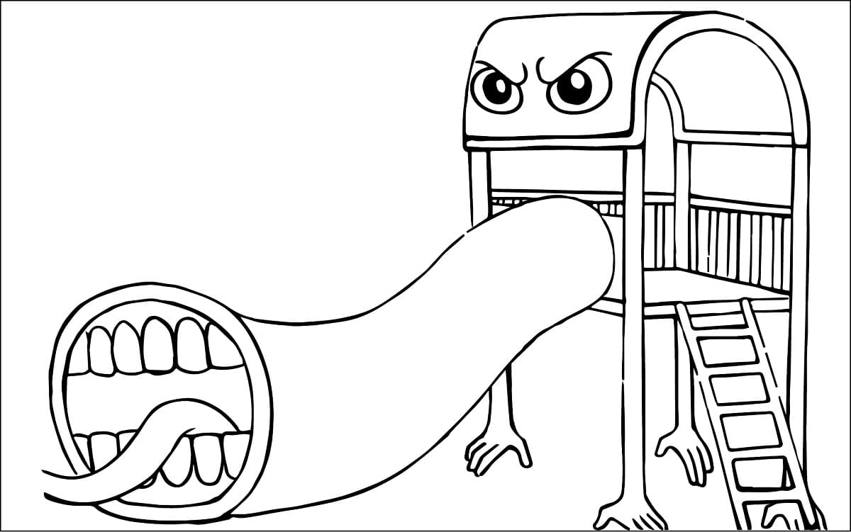 The Extra Slide coloring pages