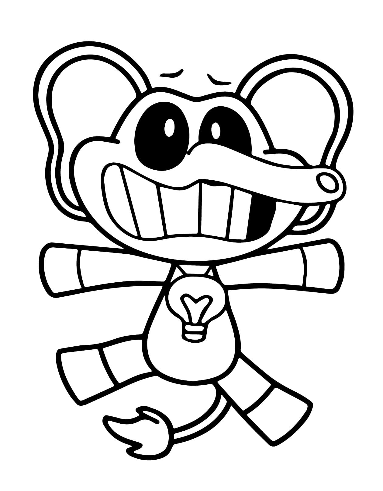 Print Bubba Bubbaphant coloring page