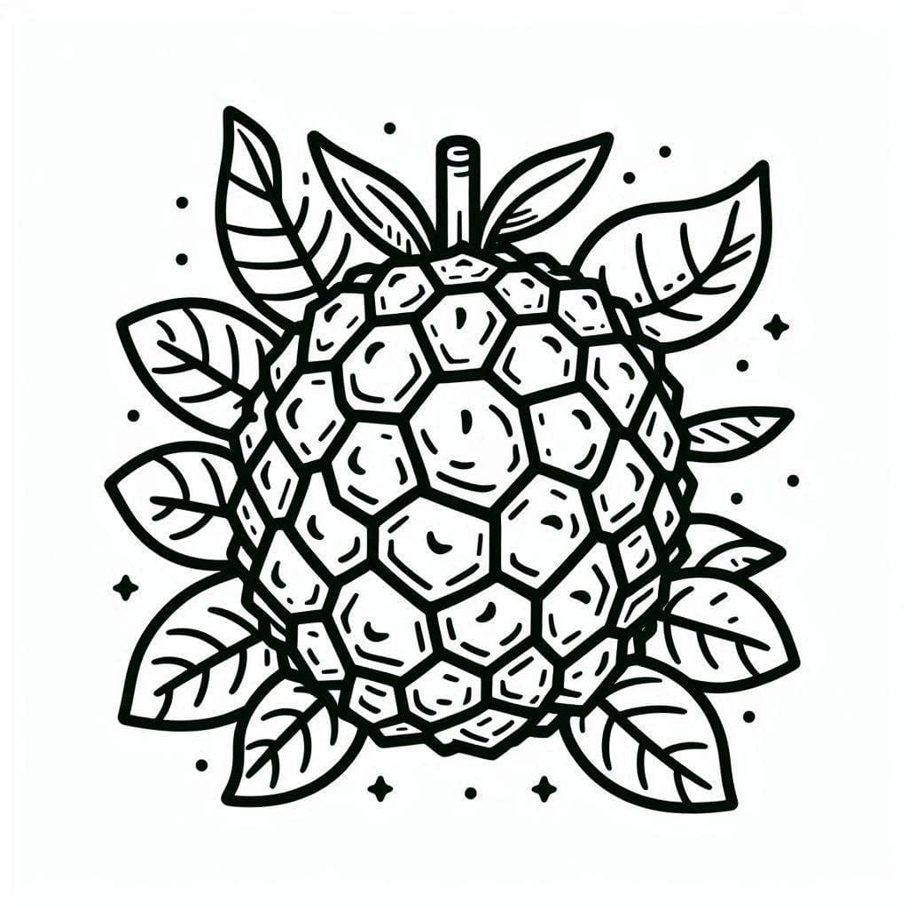 Breadfruit For Kids coloring page