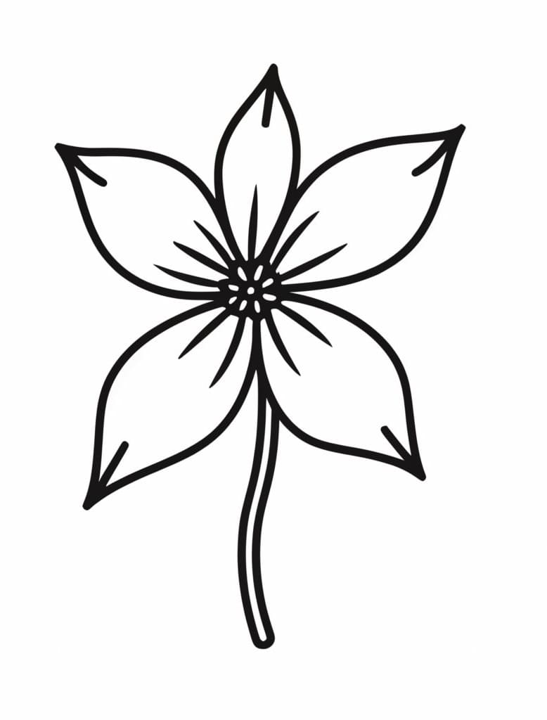 Columbine For Free coloring page