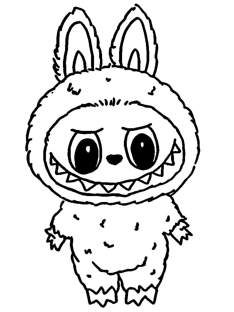 Labubu coloring pages