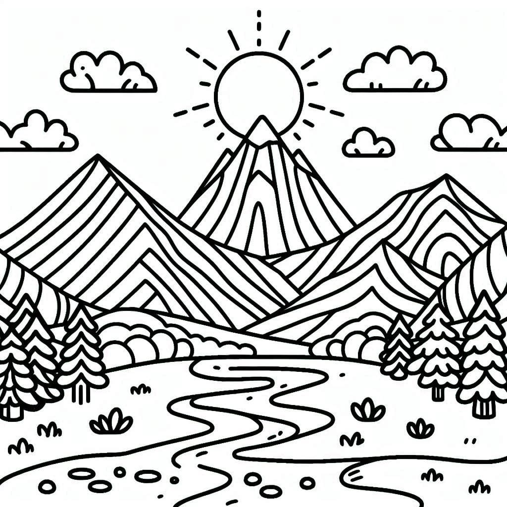 Free Printable Mountains