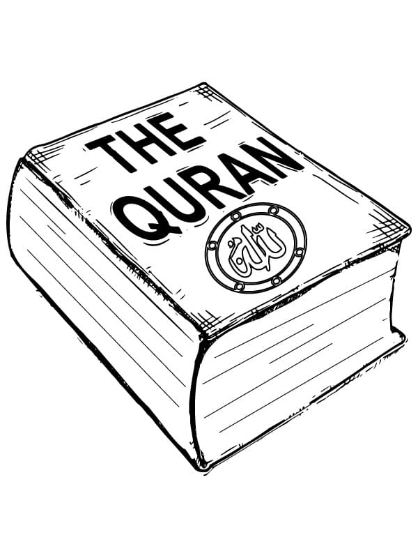 Quran Free Printable coloring page