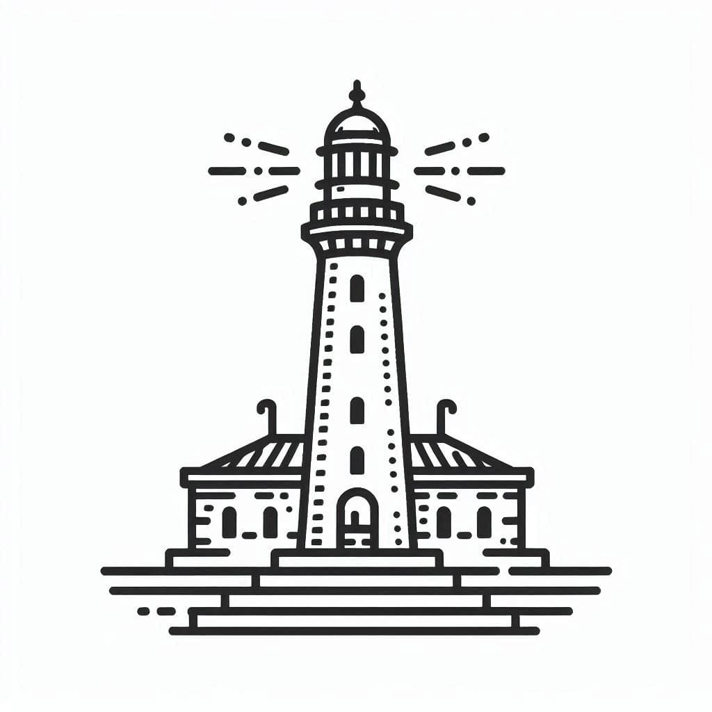 Simple Lighthouse of Alexandria