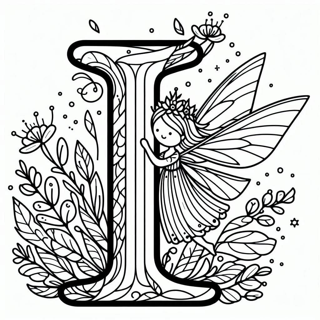 Fairy Tale Alphabet Letter I