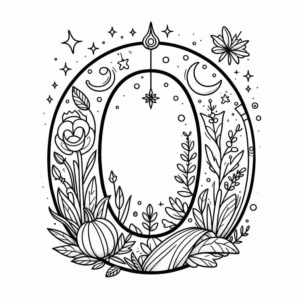 Fairy Tale Alphabet Letter O