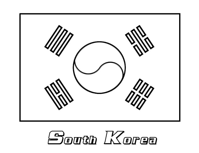 Flag of South Korea Image