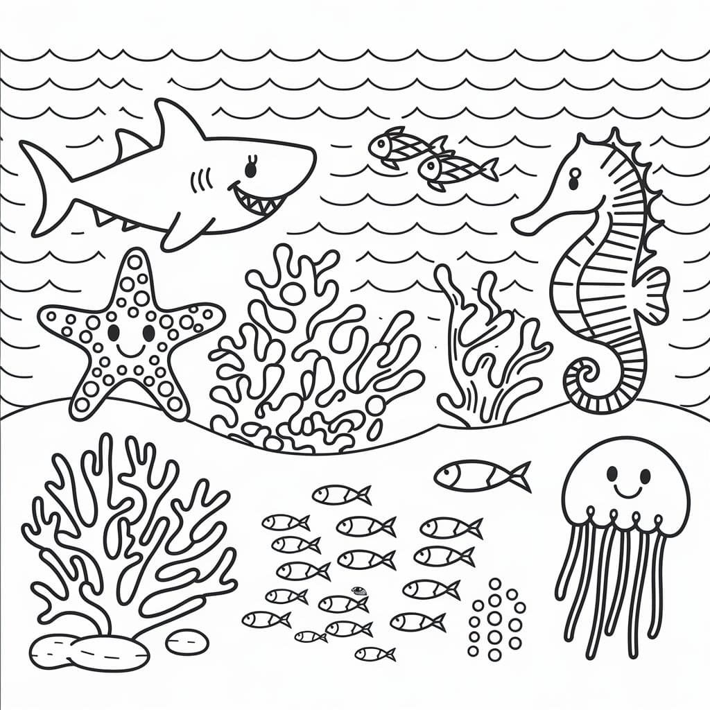 Ocean Scene For Kids