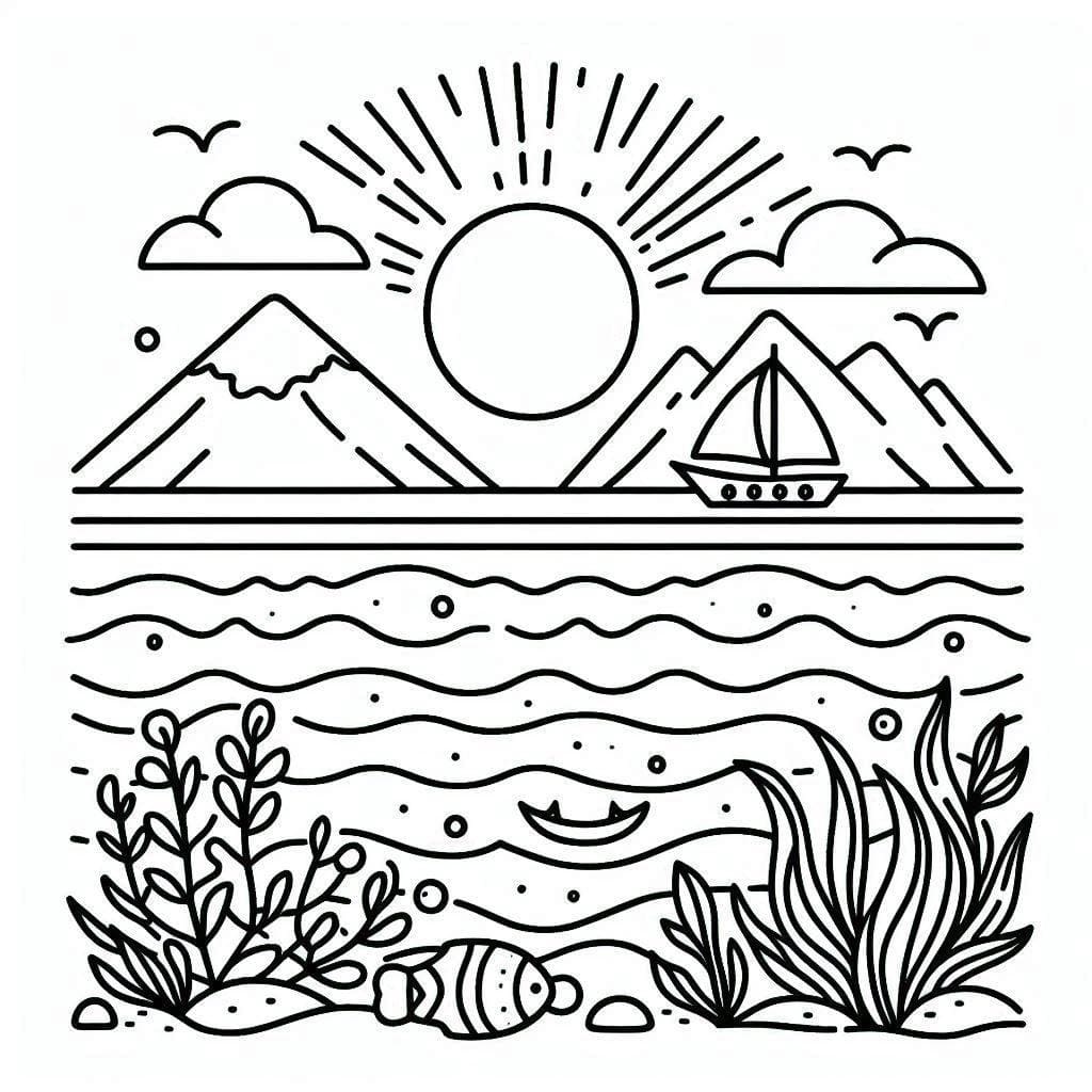 Simple Ocean Scene