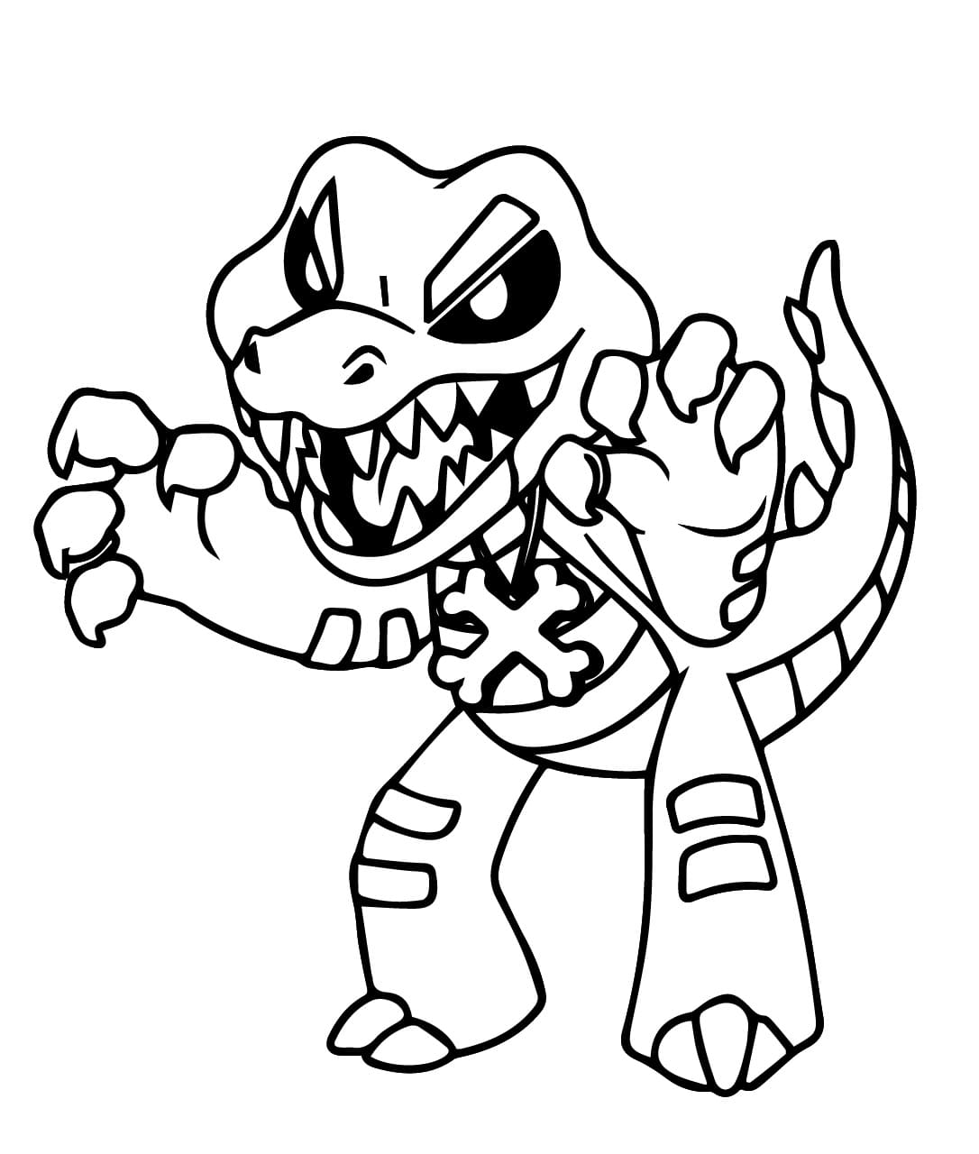 Allister Gator from Nightmare Critters