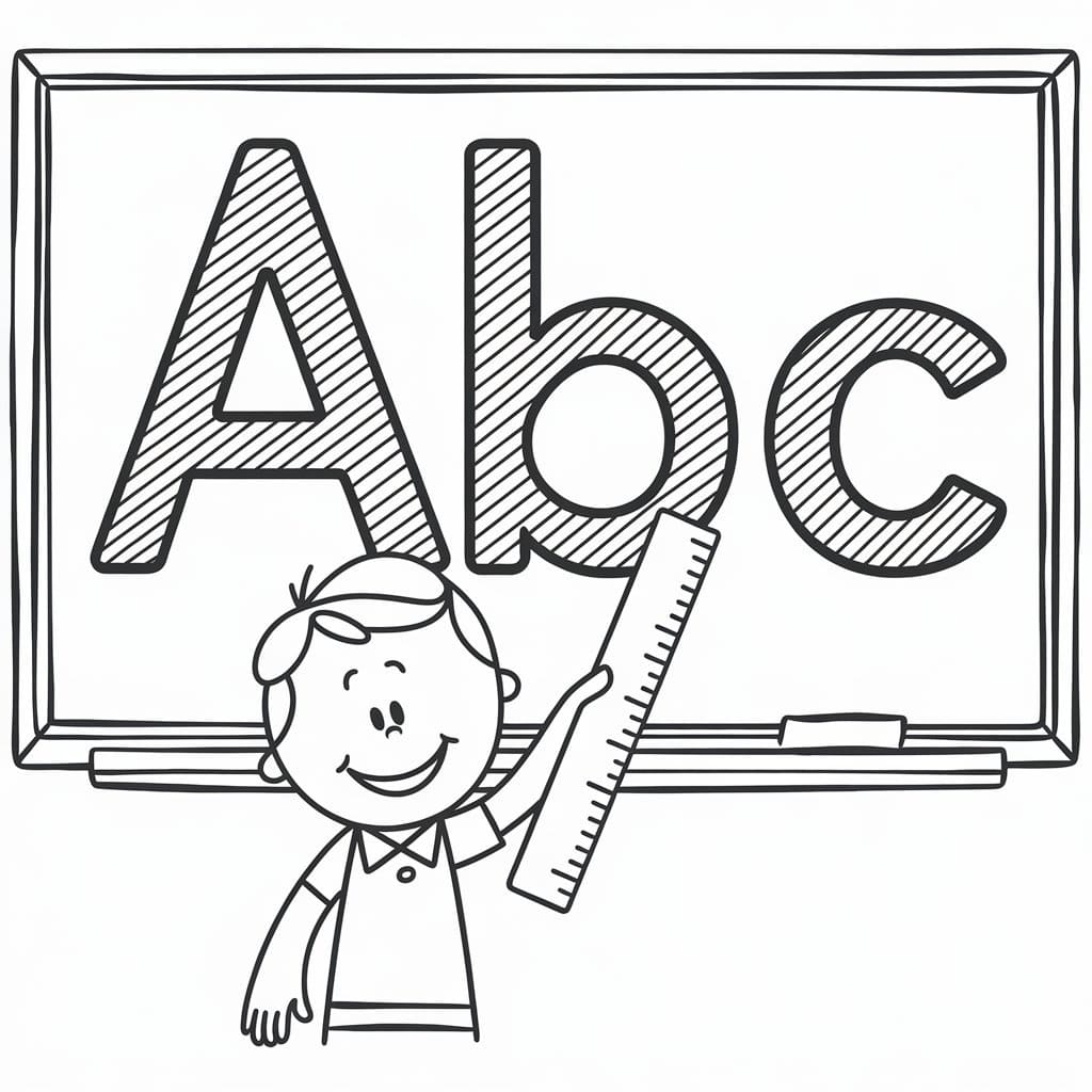 ABC For Free coloring page