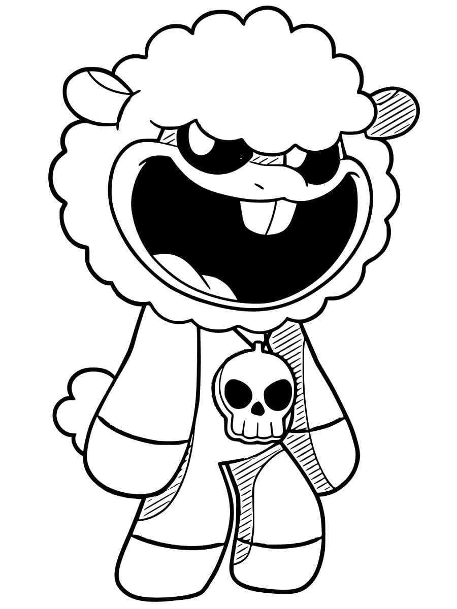 Nightmare Critters coloring pages